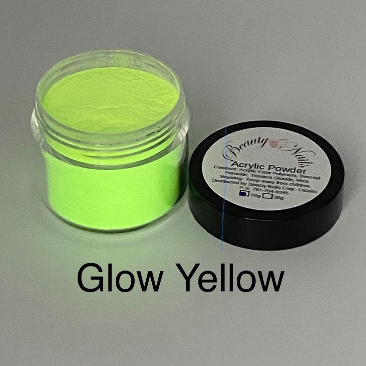 Glow yellow 1 oz