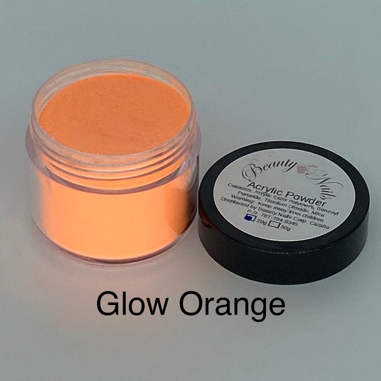 Glow orange 1 oz