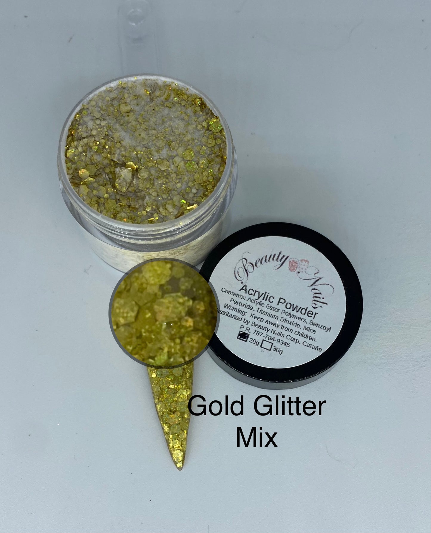 GOLD GLITTER MIX