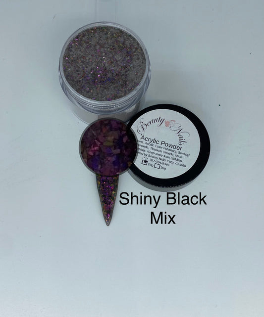 SHINY BLACK MIX