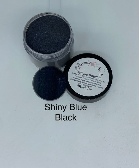 SHINY BLUE BLACK